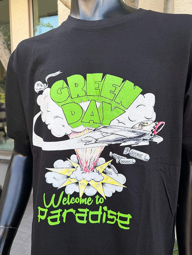 グリーンデイ オフィシャル パラダイス Tシャツ （Mサイズ） 公式