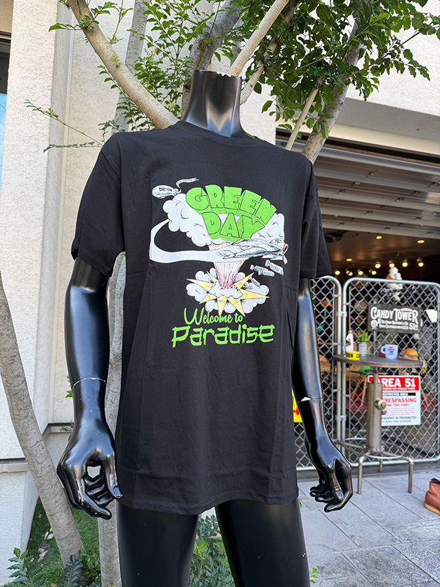 グリーンデイ オフィシャル パラダイス Tシャツ （Mサイズ） 公式