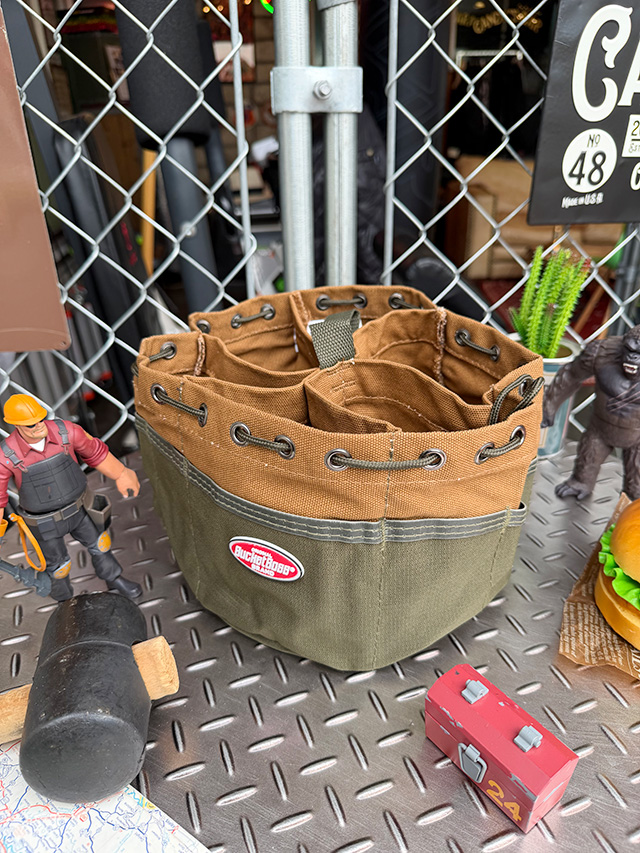 パラシュートバッグ　19ポケット　道具入れ　ツールバッグ　5ガロンバケツ対応　※バケツは別売です ■ アメリカン雑貨 アメリカ雑貨 | 