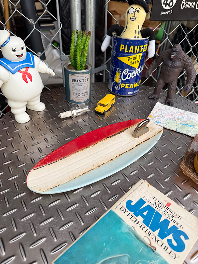 サーフボード　プレート　（トリコロール）　お皿 ■ アメリカン雑貨 アメリカ雑貨 | 