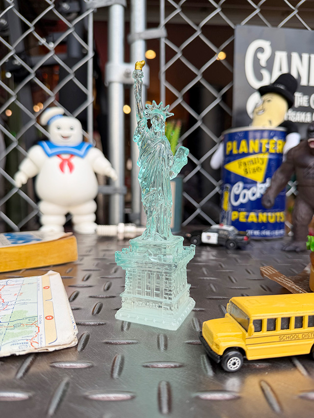 自由の女神　デスクトップオブジェ　（クリア） ■ アメリカン雑貨 アメリカ雑貨 | 