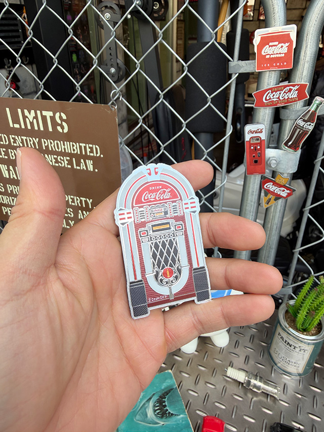 コカ・コーラ　オールドアドバタイジング　マグネット　（ジュークボックス） ■ アメリカン雑貨 アメリカ雑貨 | Coca Cola | 02