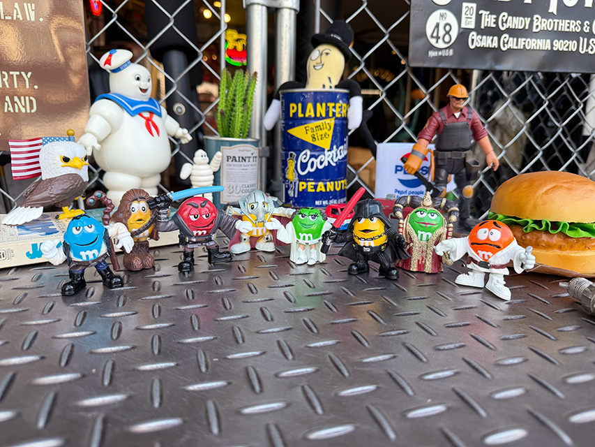 M&M’s × スターウォーズ　PVC　コレクターズフィギュア　（8体セット） ■ アメリカン雑貨 アメリカ雑貨 | 