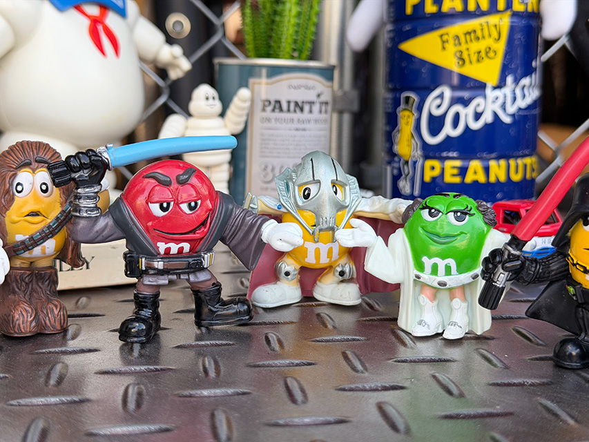 M&M’s × スターウォーズ　PVC　コレクターズフィギュア　（8体セット） ■ アメリカン雑貨 アメリカ雑貨 |  | 01