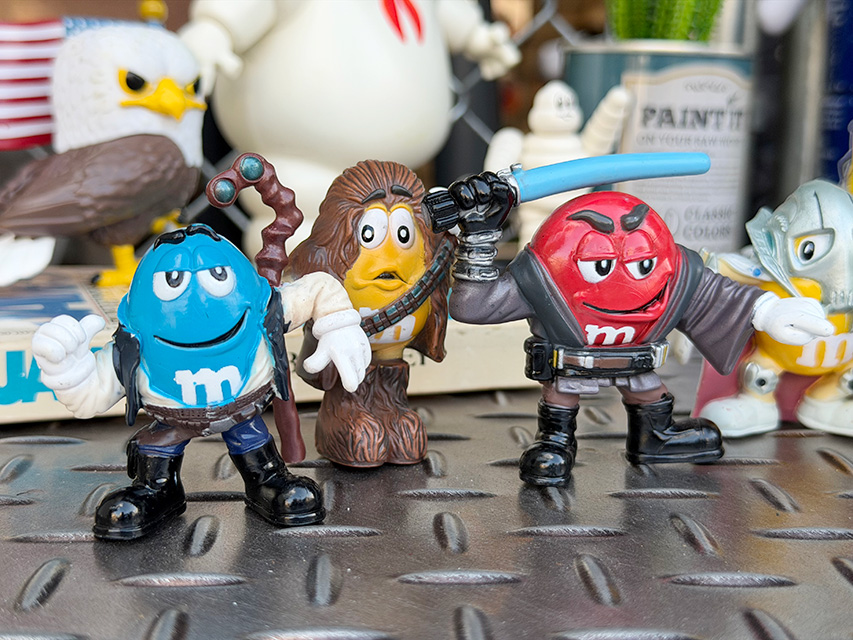 M&M’s × スターウォーズ　PVC　コレクターズフィギュア　（8体セット） ■ アメリカン雑貨 アメリカ雑貨 |  | 02