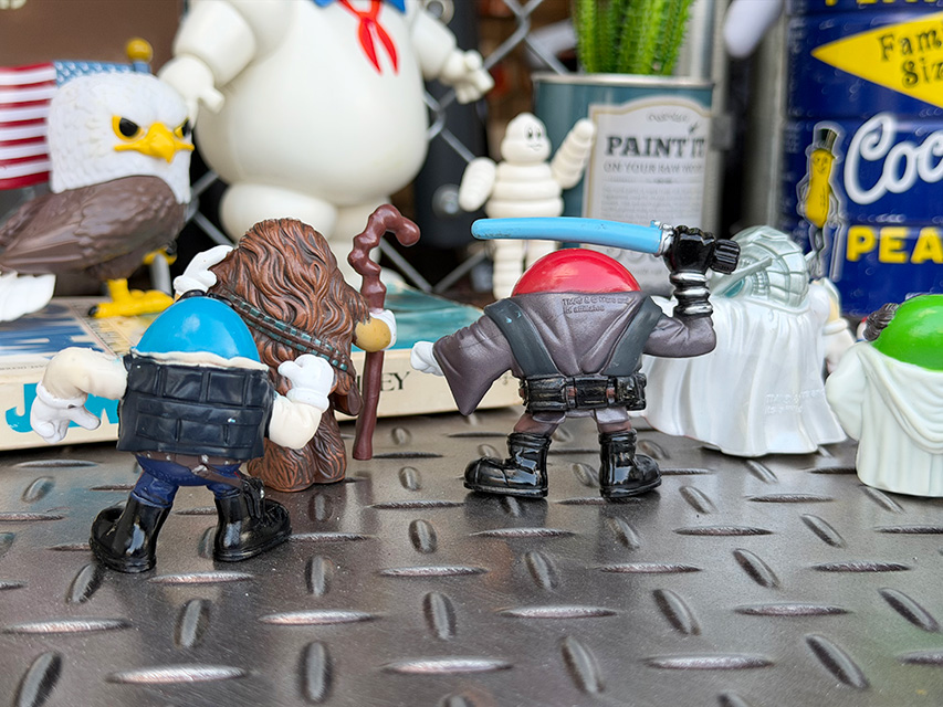 M&M’s × スターウォーズ　PVC　コレクターズフィギュア　（8体セット） ■ アメリカン雑貨 アメリカ雑貨 |  | 05