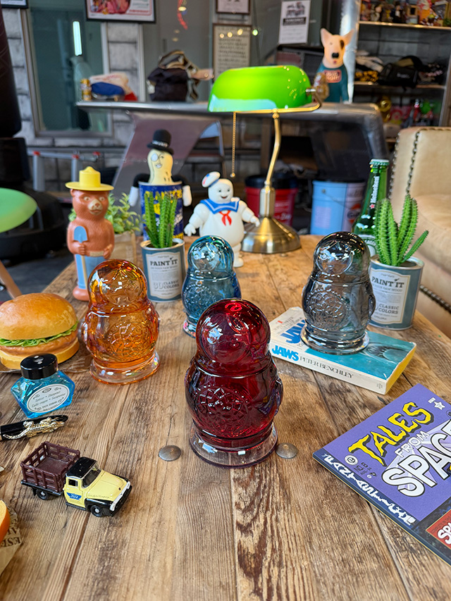 トスダイス　マトリョーシカ　ジャー　ガラス製　（レッド）　単品 ■ アメリカン雑貨 アメリカ雑貨 |  | 03