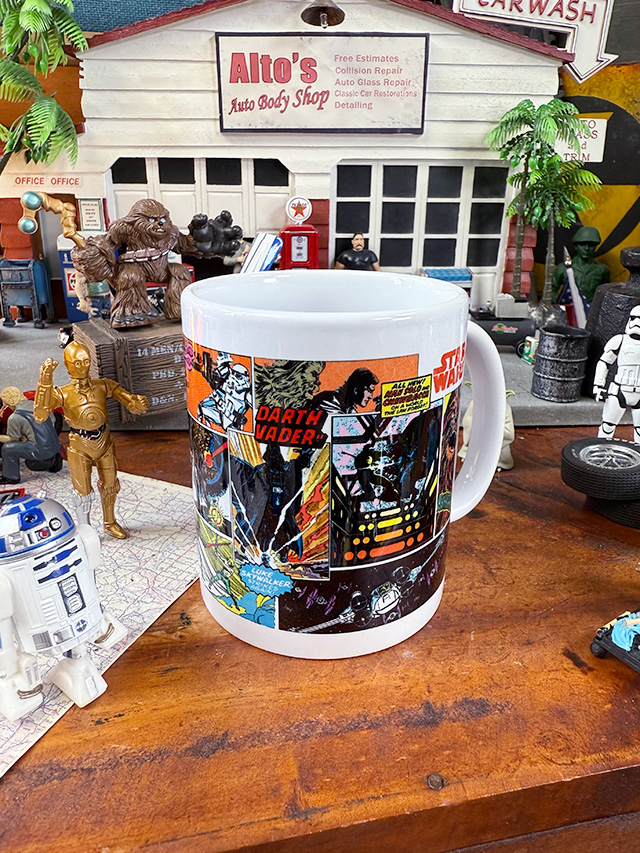 スターウォーズ　レトロコミック　オフィシャル　マグカップ　315ml ■ アメリカン雑貨 アメリカ雑貨 | 