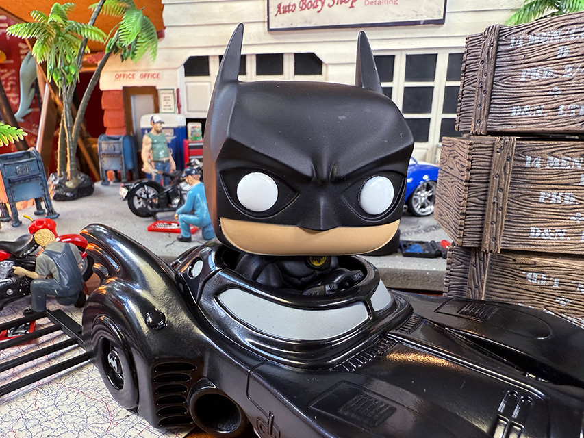 ファンコポップ ティム・バートン版 バットマン＆バットモービル