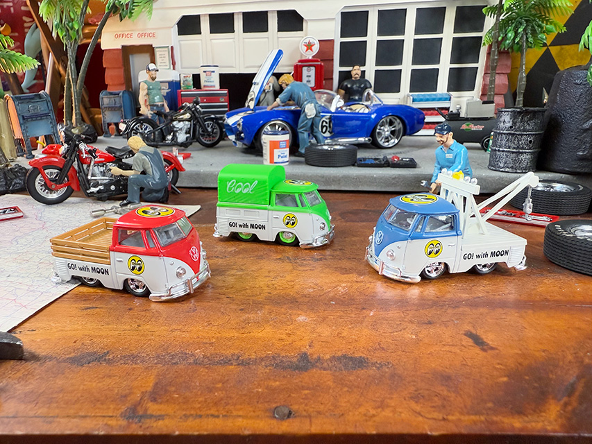 M2　ムーンアイズ限定　1960年　フォルクスワーゲン　シングルキャブトラック　3台セット ■ アメリカン雑貨 アメリカ雑貨 | 