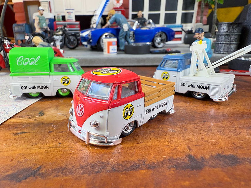 M2　ムーンアイズ限定　1960年　フォルクスワーゲン　シングルキャブトラック　3台セット ■ アメリカン雑貨 アメリカ雑貨 |  | 01