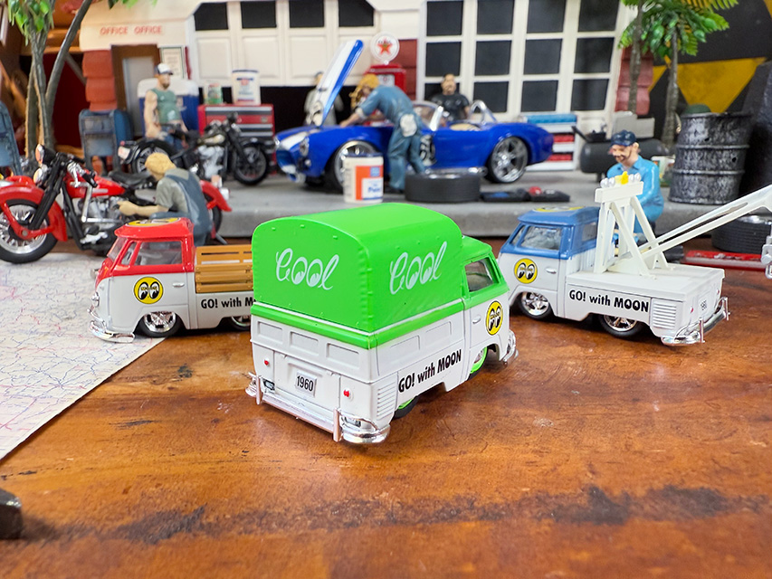 M2　ムーンアイズ限定　1960年　フォルクスワーゲン　シングルキャブトラック　3台セット ■ アメリカン雑貨 アメリカ雑貨 |  | 02