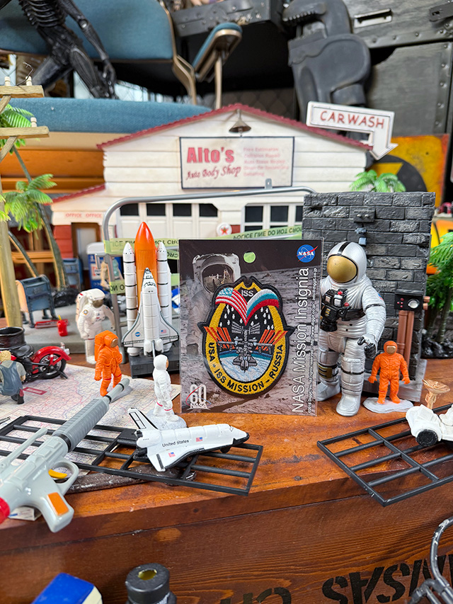 NASA　オフィシャル　ワッペン　（USA　ISSミッション） ■ アメリカン雑貨 アメリカ雑貨  爆買 |  | 01