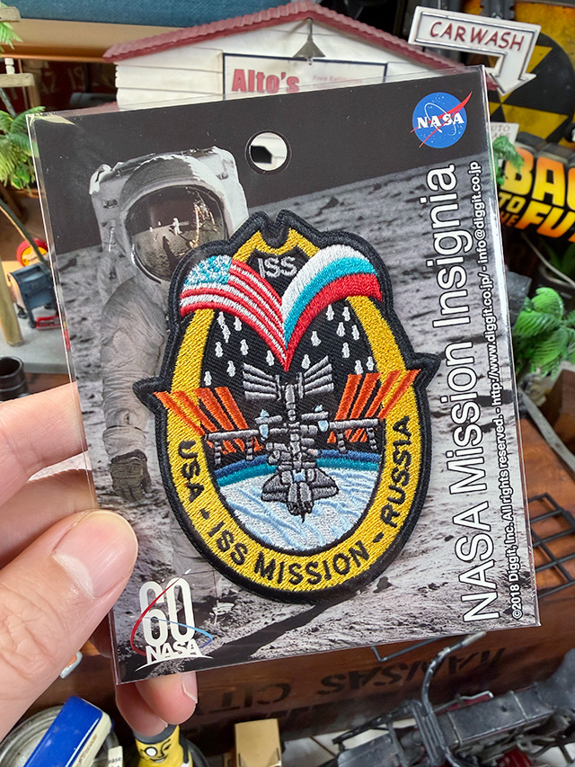 NASA　オフィシャル　ワッペン　（USA　ISSミッション） ■ アメリカン雑貨 アメリカ雑貨  爆買 |  | 02