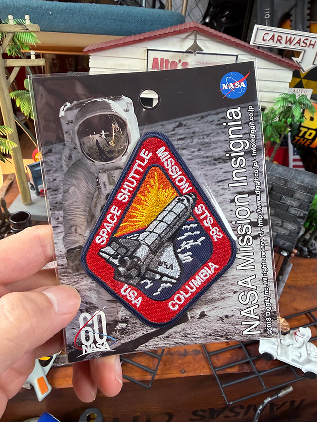 NASA　オフィシャル　ワッペン　（スペースシャトル/コロンビア） ■ アメリカン雑貨 アメリカ雑貨  爆買 |  | 02