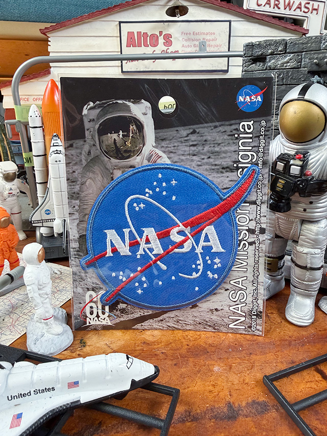 NASA　オフィシャル　ワッペン　（インシグニア/ミートボールロゴ） ■ アメリカン雑貨 アメリカ雑貨  爆買 | 