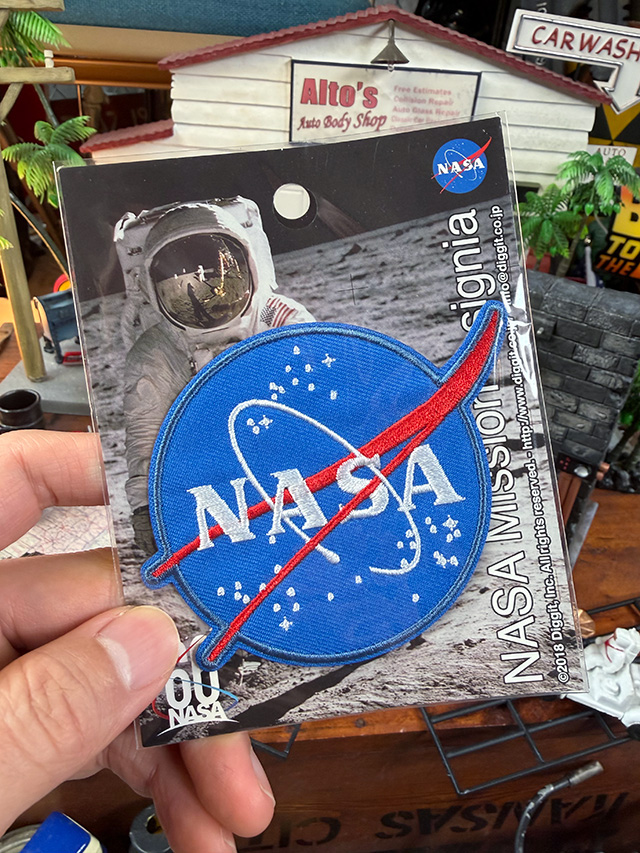 NASA　オフィシャル　ワッペン　（インシグニア/ミートボールロゴ） ■ アメリカン雑貨 アメリカ雑貨  爆買 |  | 02