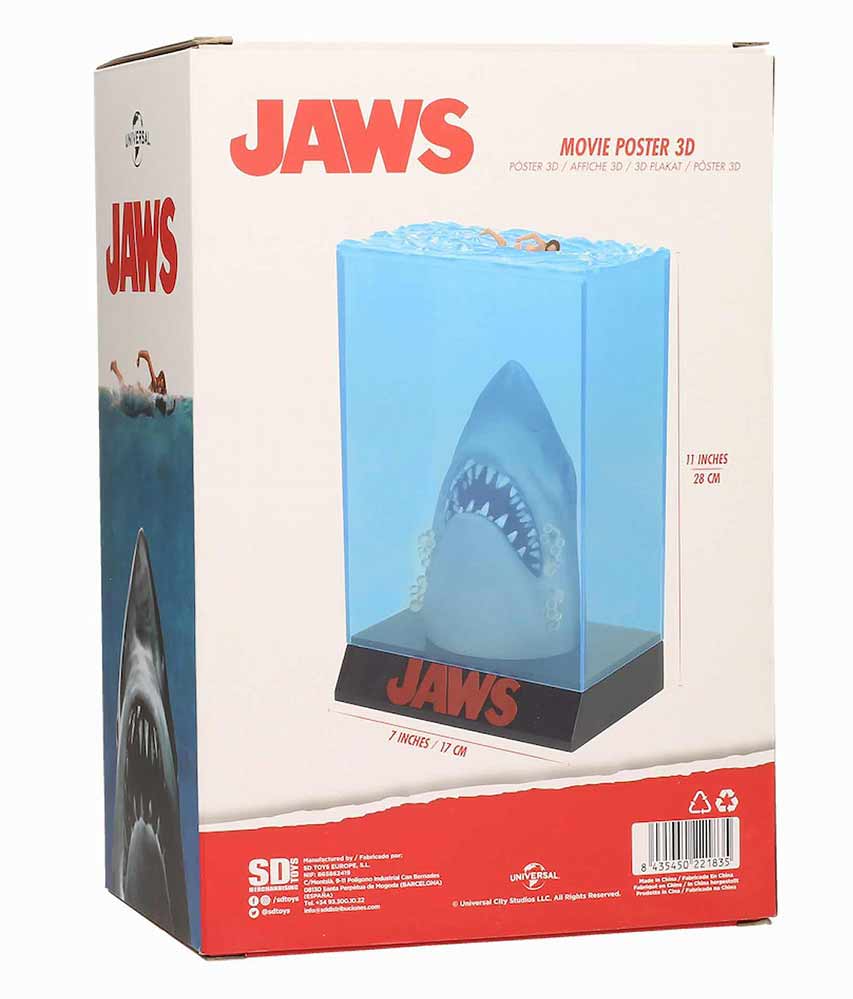 SDトイ　映画　ジョーズ　映画ポスター　PVC　3Dスタチュー ■ アメリカン雑貨 アメリカ雑貨  爆買 |  | 06