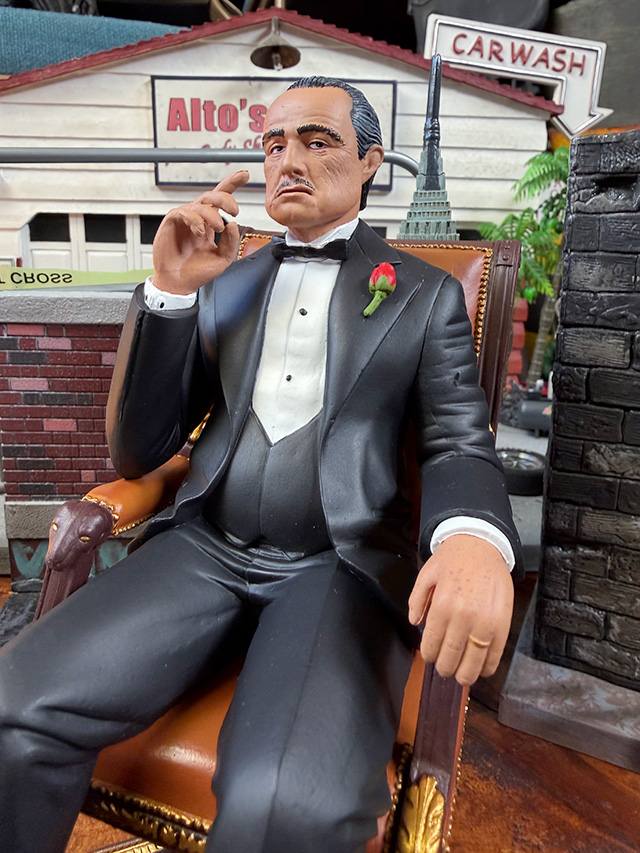 映画　ゴッドファーザー　ドン・ヴィトー・コルレオーネ　フィギュア ■ アメリカン雑貨 アメリカ雑貨 |  | 01