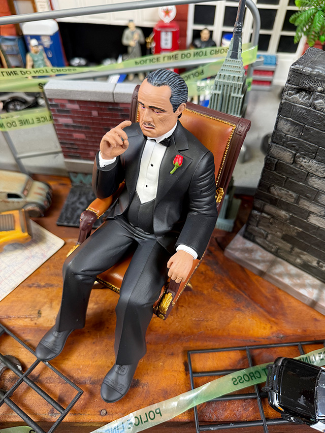 映画　ゴッドファーザー　ドン・ヴィトー・コルレオーネ　フィギュア ■ アメリカン雑貨 アメリカ雑貨 |  | 02