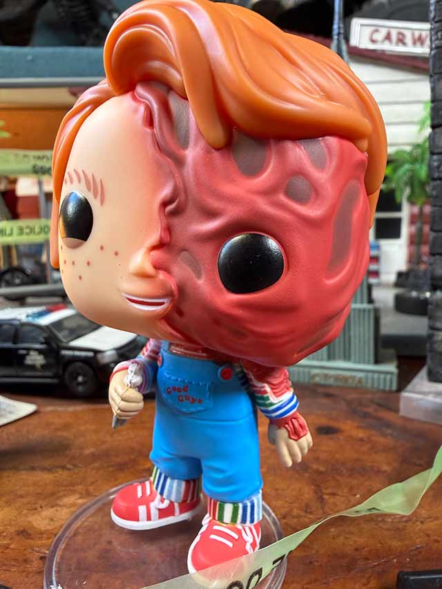 ファンコポップ　映画　チャイルドプレイ　チャッキー　フィギュア　（半分スプラッター） ■ アメリカン雑貨 アメリカ雑貨  爆買 |  | 02