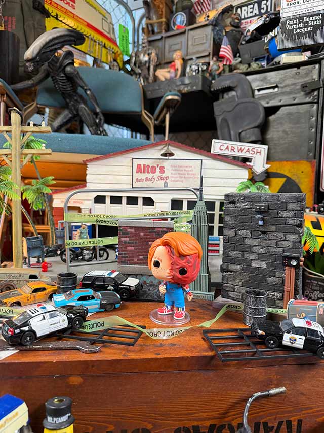 ファンコポップ　映画　チャイルドプレイ　チャッキー　フィギュア　（半分スプラッター） ■ アメリカン雑貨 アメリカ雑貨  爆買 |  | 04