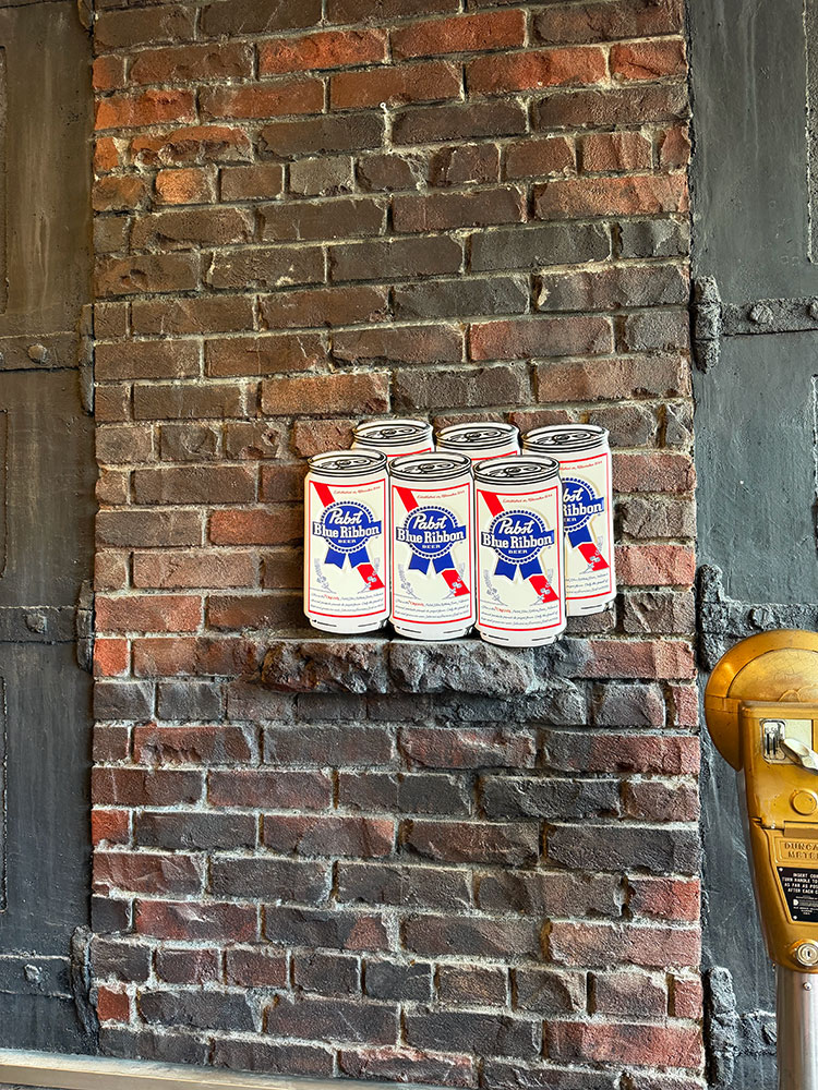 パブスト　ブルーリボン　6パック　エンボス　ティンサイン　ブリキ看板 ■ アメリカン雑貨 アメリカ雑貨 |  | 03