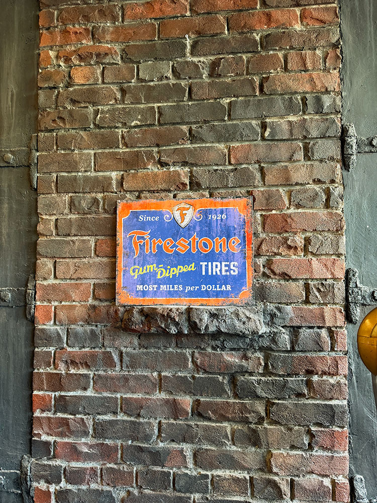ファイアストン　ブリキ看板　（Gum-Dipped TIRES） ■ アメリカン雑貨 アメリカ雑貨 |  | 02