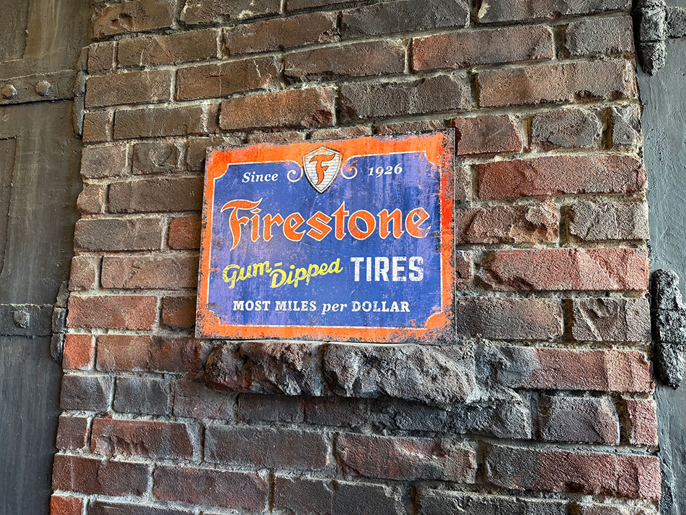 ファイアストン　ブリキ看板　（Gum-Dipped TIRES） ■ アメリカン雑貨 アメリカ雑貨 |  | 03