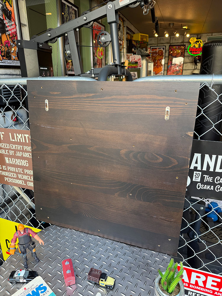 ハーレーダビッドソン　ショットグラス　ディスプレイケース　木製　ウッド　ウォールラック ■ アメリカン雑貨 アメリカ雑貨 | Harley Davidson | 07