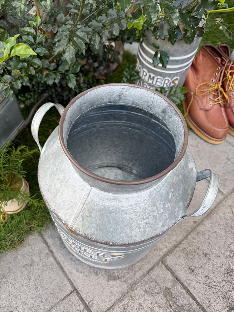 ファーマーズマーケット　ミルク缶　（ドラム） ■ アメリカン雑貨 アメリカ雑貨 |  | 01