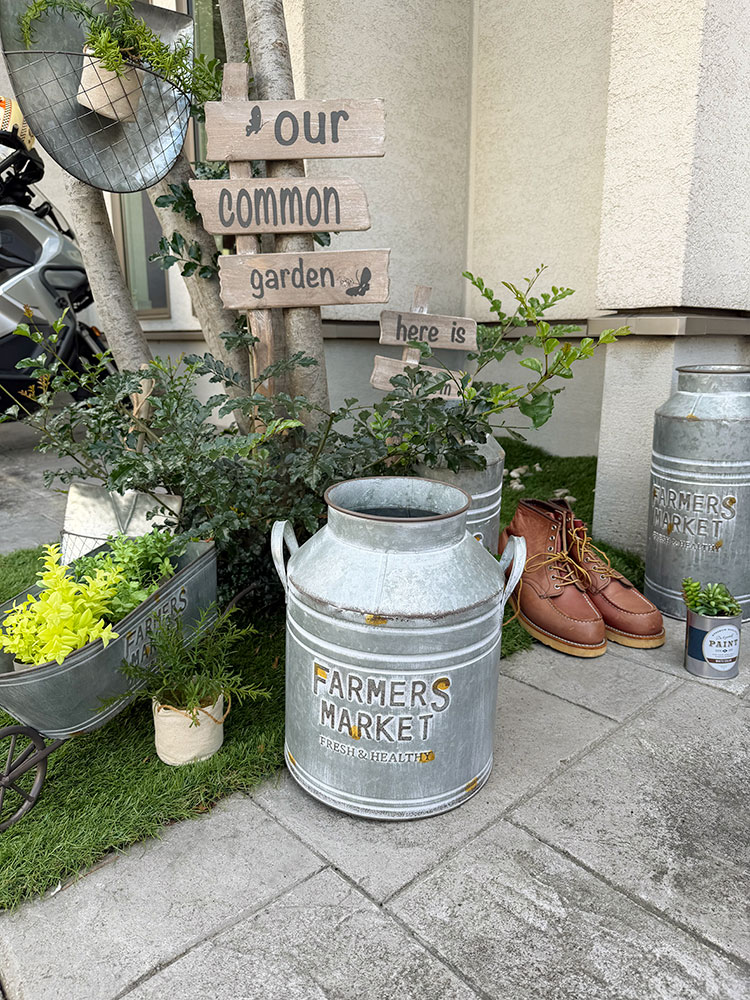 ファーマーズマーケット　ミルク缶　（ドラム） ■ アメリカン雑貨 アメリカ雑貨 |  | 04