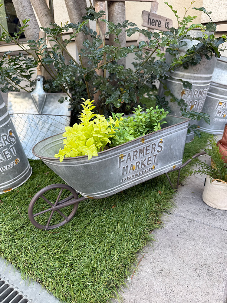 ファーマーズマーケット　ガーデンカート　一輪車 ■ アメリカン雑貨 アメリカ雑貨 | 
