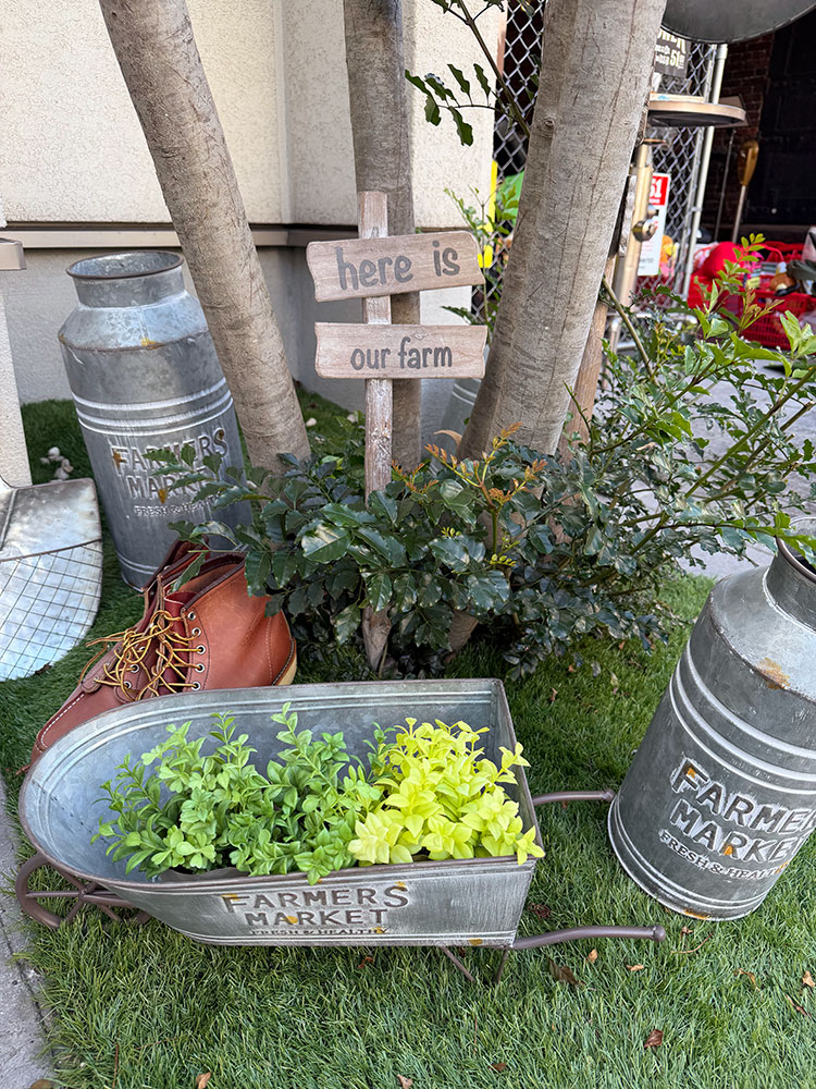 「OUR FARM」　ウッド製　ガーデンサインボード S ■ アメリカン雑貨 アメリカ雑貨 |  | 03