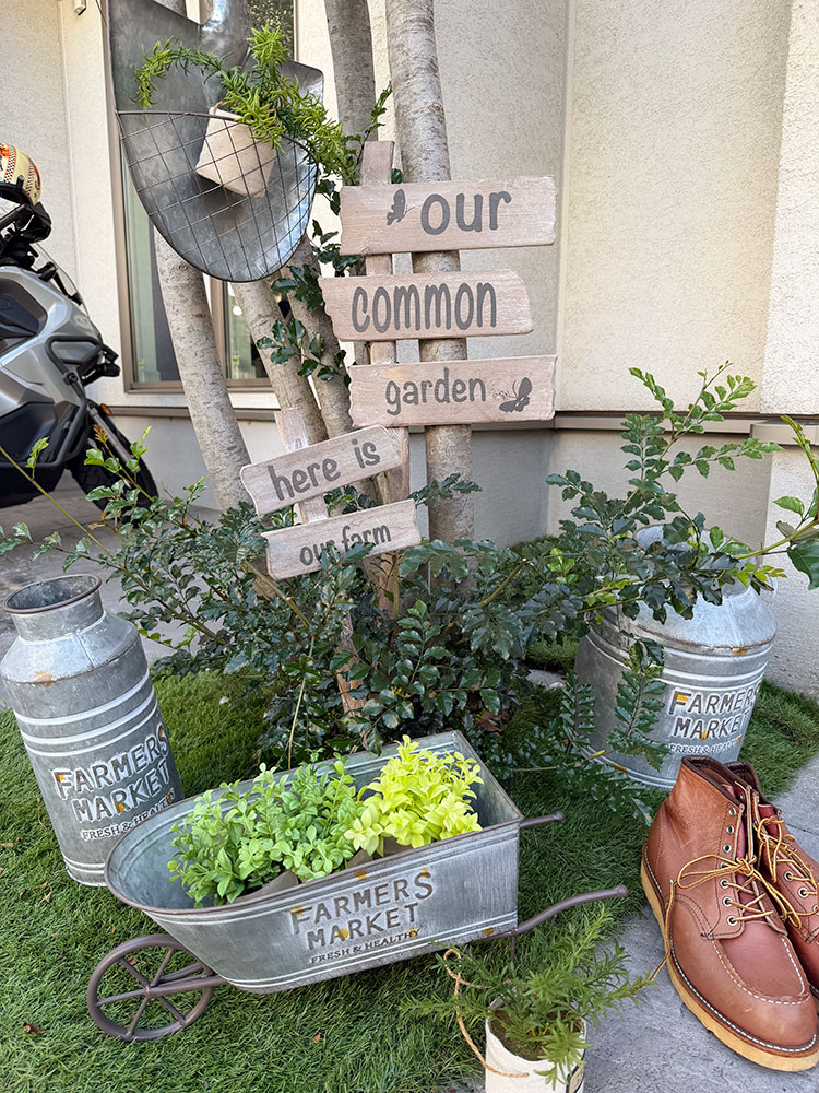 「OUR FARM」 & 「OUR COMMON GARDEN」　ウッド製　ガーデンサインボード　（2個セット） ■ アメリカン雑貨 アメリカ雑貨 |  | 03