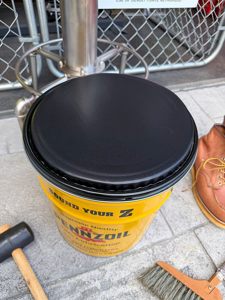 ペンズオイル　オイル缶スツール　座れるオイル缶　大容量収納 ■ アメリカン雑貨 アメリカ雑貨 |  | 01