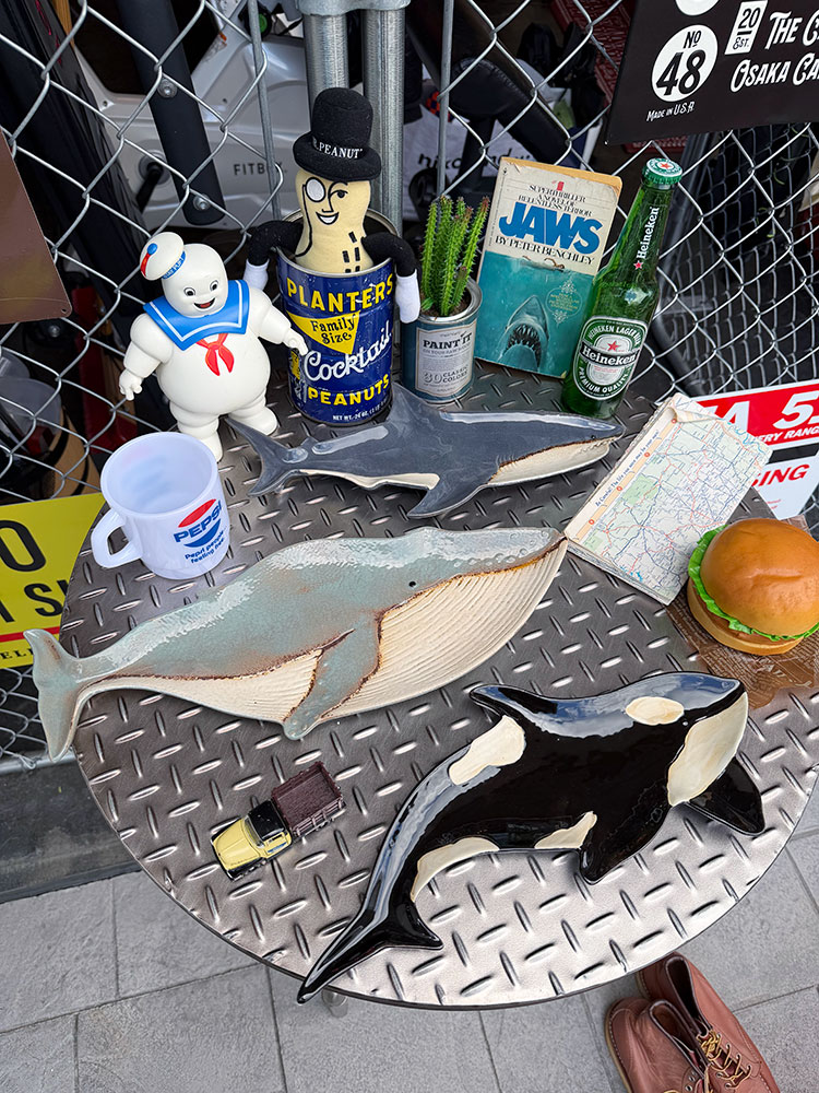 シャーク ＆ クジラ ＆ シャチ　プレート　お皿　陶器製　（全3種セット） ■ アメリカン雑貨 アメリカ雑貨 | 