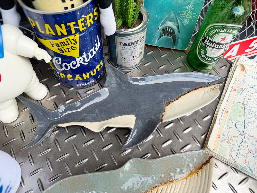 シャーク ＆ クジラ ＆ シャチ　プレート　お皿　陶器製　（全3種セット） ■ アメリカン雑貨 アメリカ雑貨 |  | 03