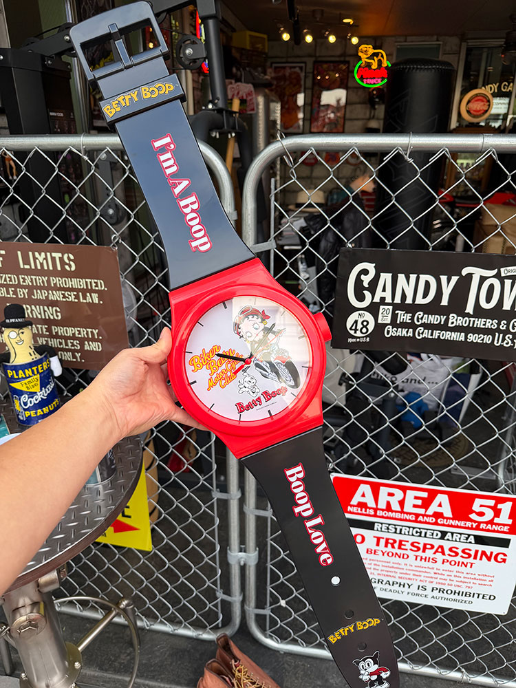 ベティ・ブープ　ビッグサイズ　ウォールウォッチ　壁掛け時計 ■ アメリカン雑貨 アメリカ雑貨 |  | 04