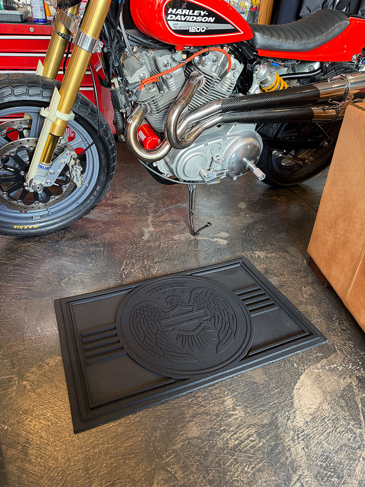 78571】存在感抜群☆ハーレーダビッドソン エントリーマット