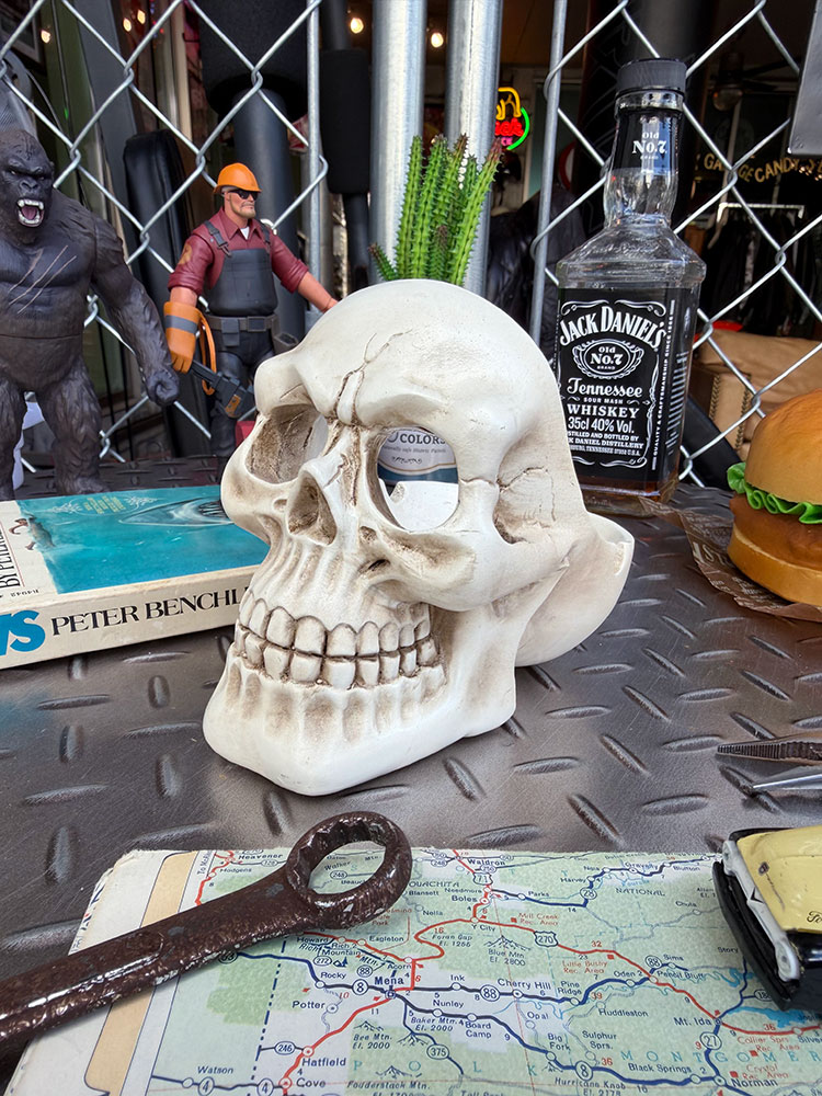 スカルヘッド　アッシュトレイ　灰皿 ■ アメリカン雑貨 アメリカ雑貨 | 