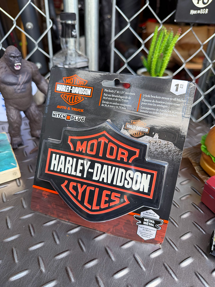 ハーレーダビッドソン　バー＆シールドロゴ　ヒッチプラグ　2インチ/1.25インチ　両対応 ■ アメリカン雑貨 アメリカ雑貨 | Harley Davidson