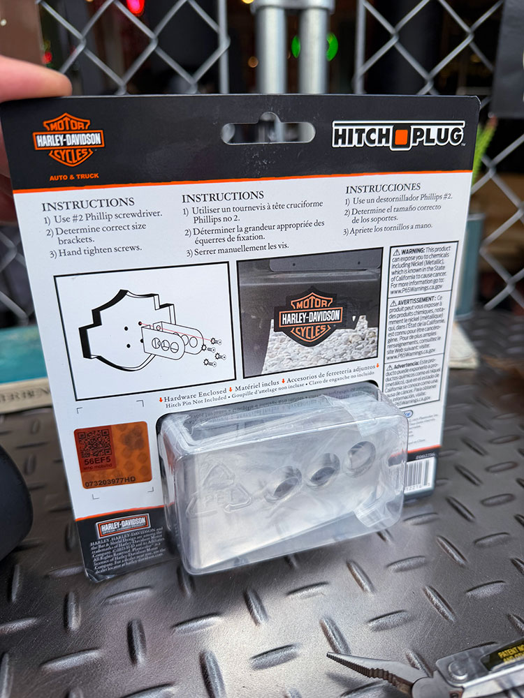 ハーレーダビッドソン　バー＆シールドロゴ　ヒッチプラグ　2インチ/1.25インチ　両対応 ■ アメリカン雑貨 アメリカ雑貨 | Harley Davidson | 02