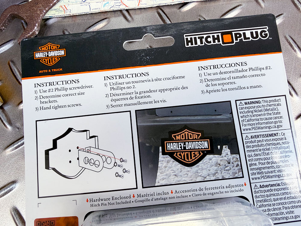 ハーレーダビッドソン　バー＆シールドロゴ　ヒッチプラグ　2インチ/1.25インチ　両対応 ■ アメリカン雑貨 アメリカ雑貨 | Harley Davidson | 03