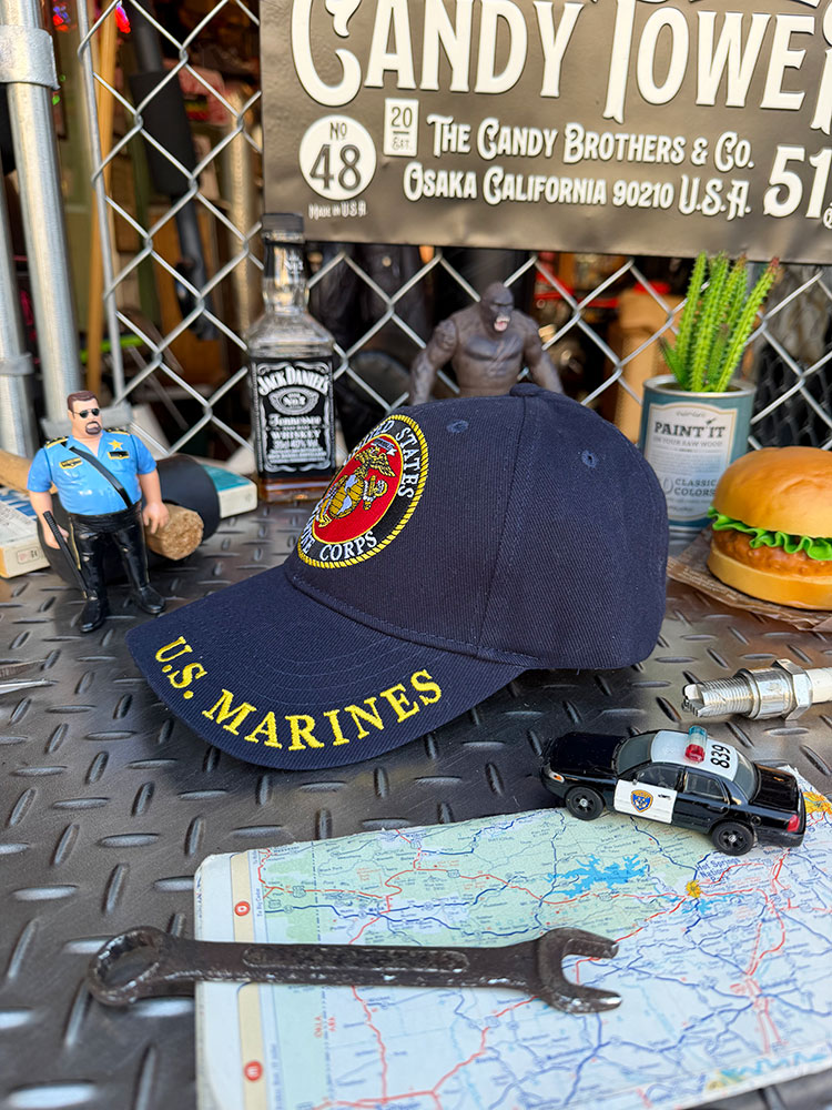 U.S.マリーン　オフィシャル　ミリタリー　キャップ ■ アメリカン雑貨 アメリカ雑貨 |  | 03