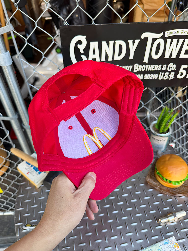 マクドナルド　オフィシャル　クルーキャップ ■ アメリカン雑貨 アメリカ雑貨 |  | 02