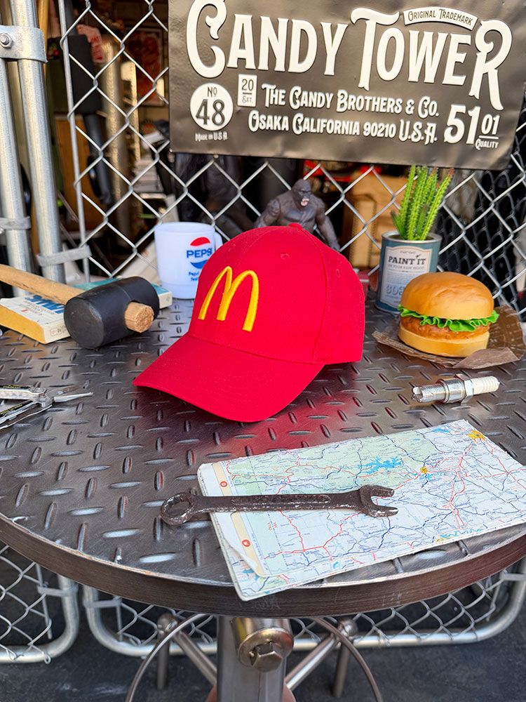 マクドナルド　オフィシャル　クルーキャップ ■ アメリカン雑貨 アメリカ雑貨 |  | 04