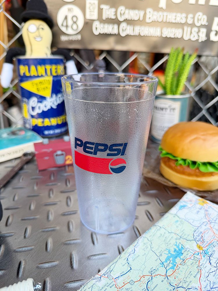 ペプシ　インパクト　タンブラー　470ml　（90年代ロゴ） ■ アメリカン雑貨 アメリカ雑貨 | 