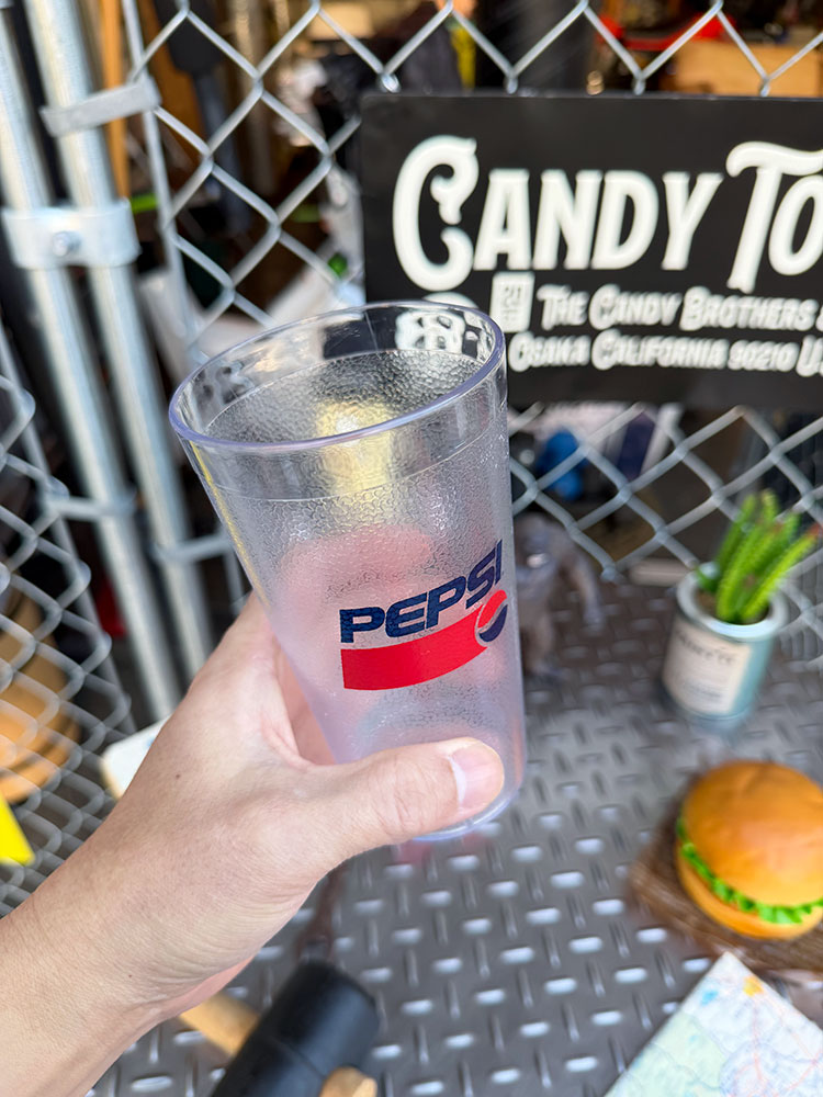 ペプシ　インパクト　タンブラー　470ml　（90年代ロゴ） ■ アメリカン雑貨 アメリカ雑貨 |  | 03