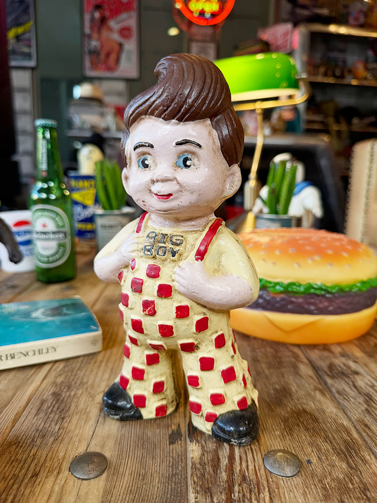 ビッグボーイ　キャストアイアン製　ヴィンテージオブジェ ■ アメリカン雑貨 アメリカ雑貨 | 